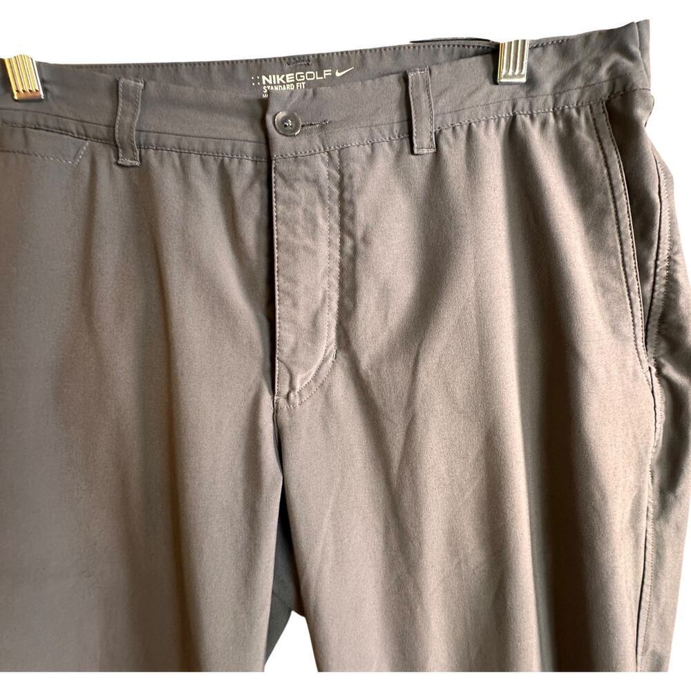 Nike Golf Pants‎ Mens 32x30 Dri-Fit Standard Fit Performance Chino Slacks Gray - Picture 3 of 14